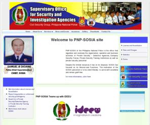 sosia. pnp-csg.org|PNP launches online application for security .